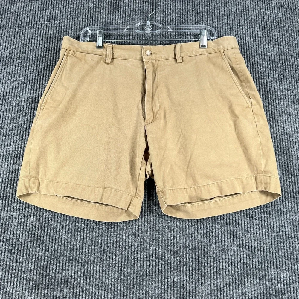 Polo Ralph Lauren Shorts Mens 35 Brown Chino Casual Outdoor Golf Comfort